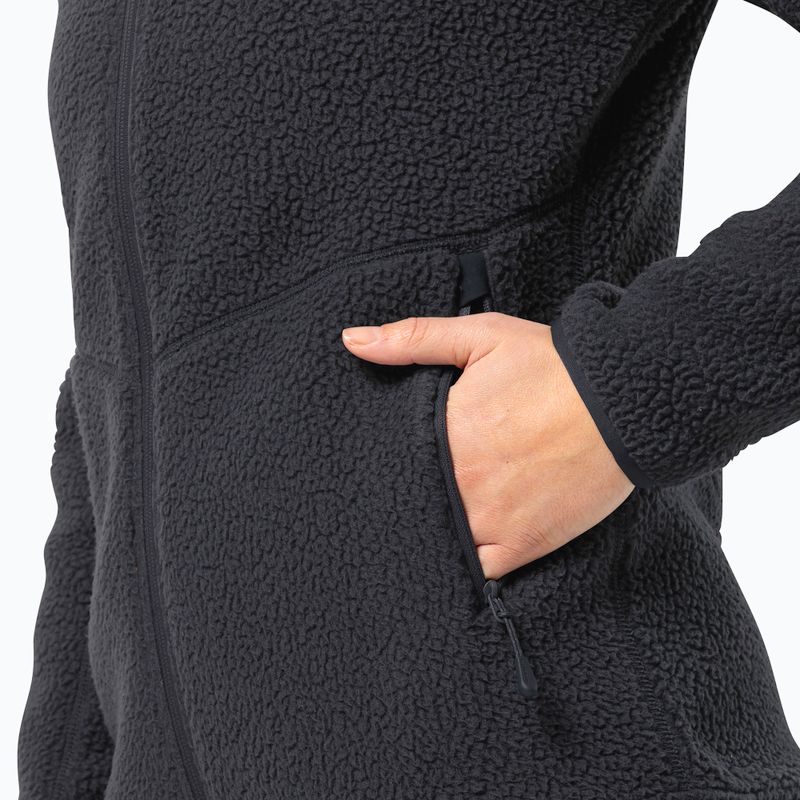 Кофта флісова жіноча Jack Wolfskin Kammweg Pile Fz phantom 3