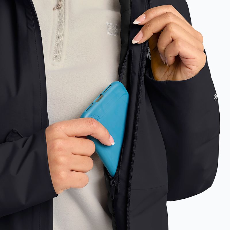 Куртка утеплена жіноча Jack Wolfskin Wisper Ins black 8