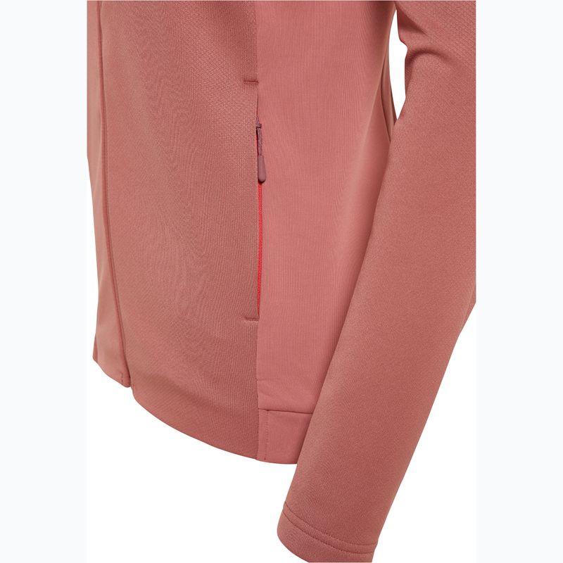 Кофта флісова жіноча Jack Wolfskin Alpgrat mineral red 8