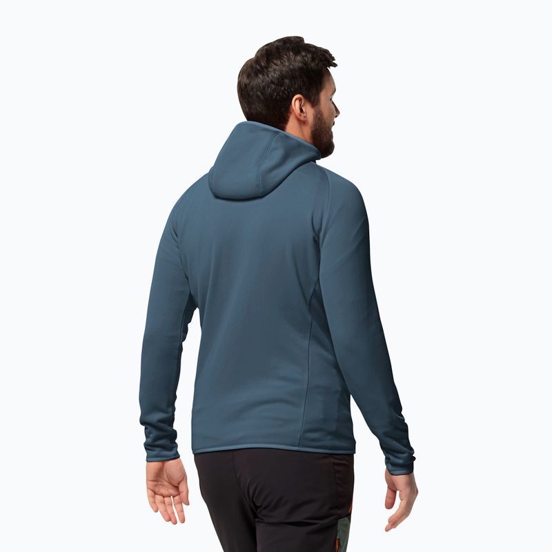 Кофта флісова чоловіча Jack Wolfskin Baiselberg Hooded Fz 2