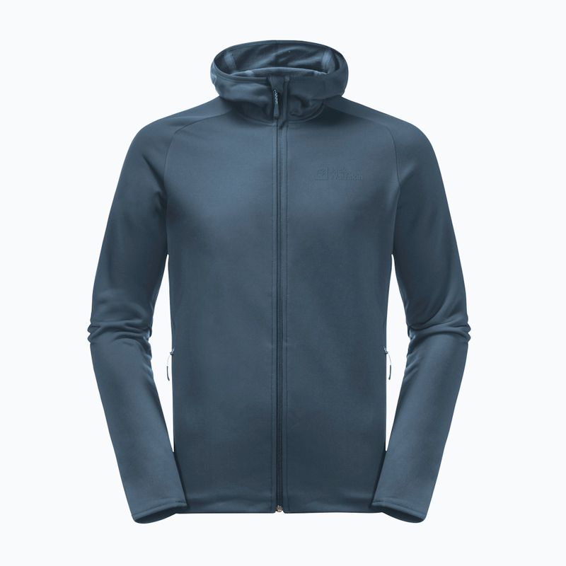Кофта флісова чоловіча Jack Wolfskin Baiselberg Hooded Fz 5