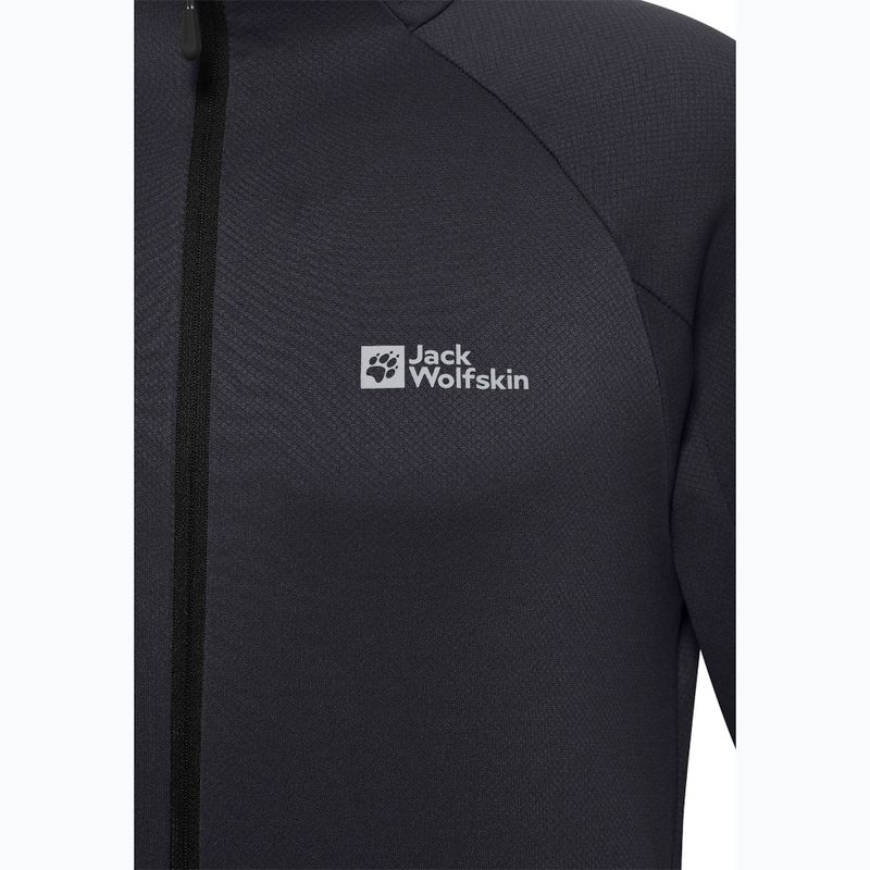 Кофта флісова чоловіча Jack Wolfskin Alpgrat phantom 5