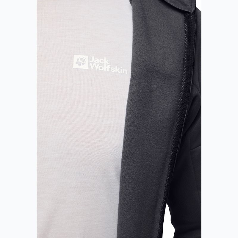 Кофта флісова чоловіча Jack Wolfskin Alpgrat phantom 6