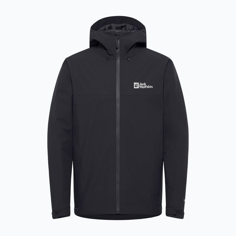 Пуховик чоловічий Jack Wolfskin Wisper Ins black 10