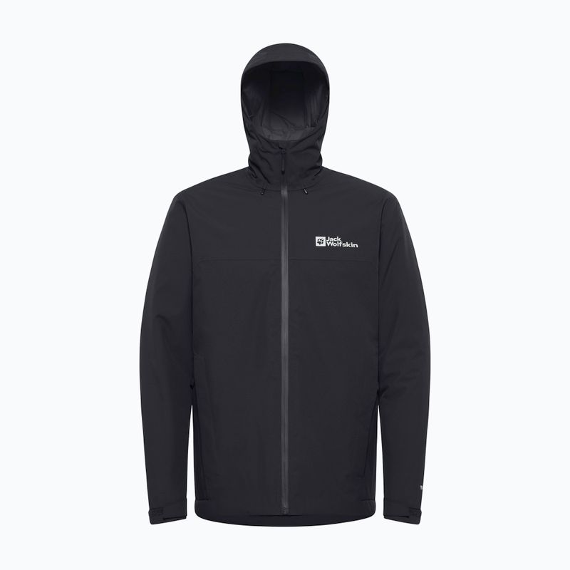 Пуховик чоловічий Jack Wolfskin Wisper Ins black 11