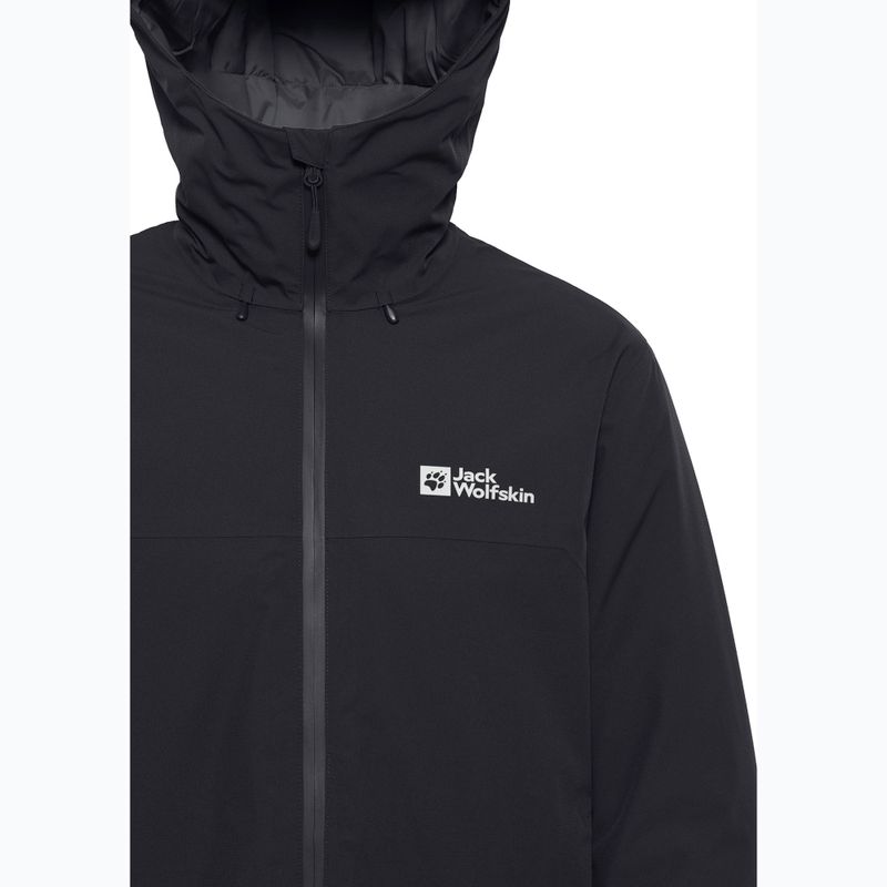 Пуховик чоловічий Jack Wolfskin Wisper Ins black 13
