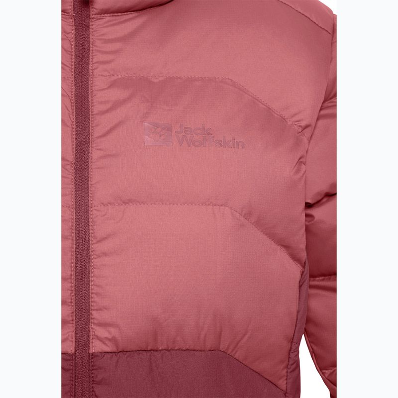 Пуховик жіночий Jack Wolfskin Ather Down Hoody red ochre 4
