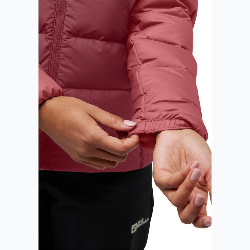 Пуховик жіночий Jack Wolfskin Ather Down Hoody red ochre 5