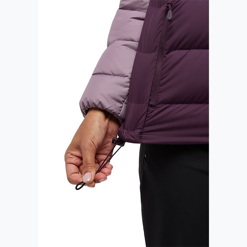 Пуховик жіночий Jack Wolfskin Ather Down Hoody midnight plum 4