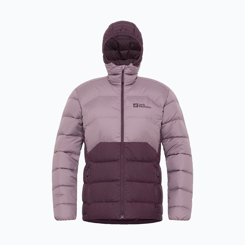 Пуховик жіночий Jack Wolfskin Ather Down Hoody midnight plum 11