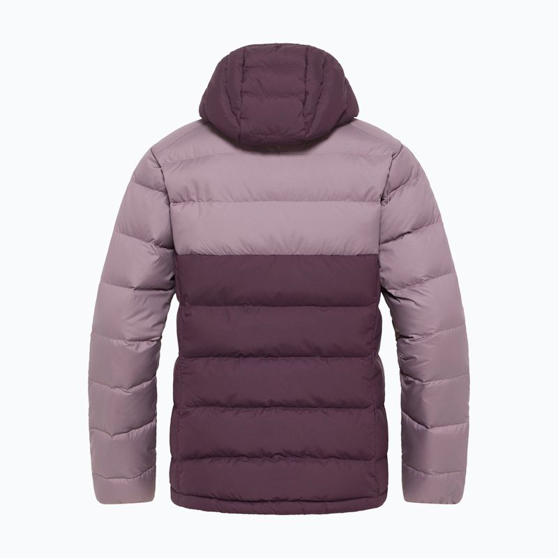 Пуховик жіночий Jack Wolfskin Ather Down Hoody midnight plum 12