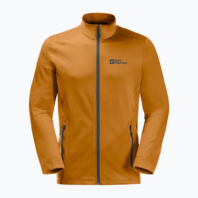 Кофта флісова чоловіча Jack Wolfskin Kolbenberg Fz safflower 5