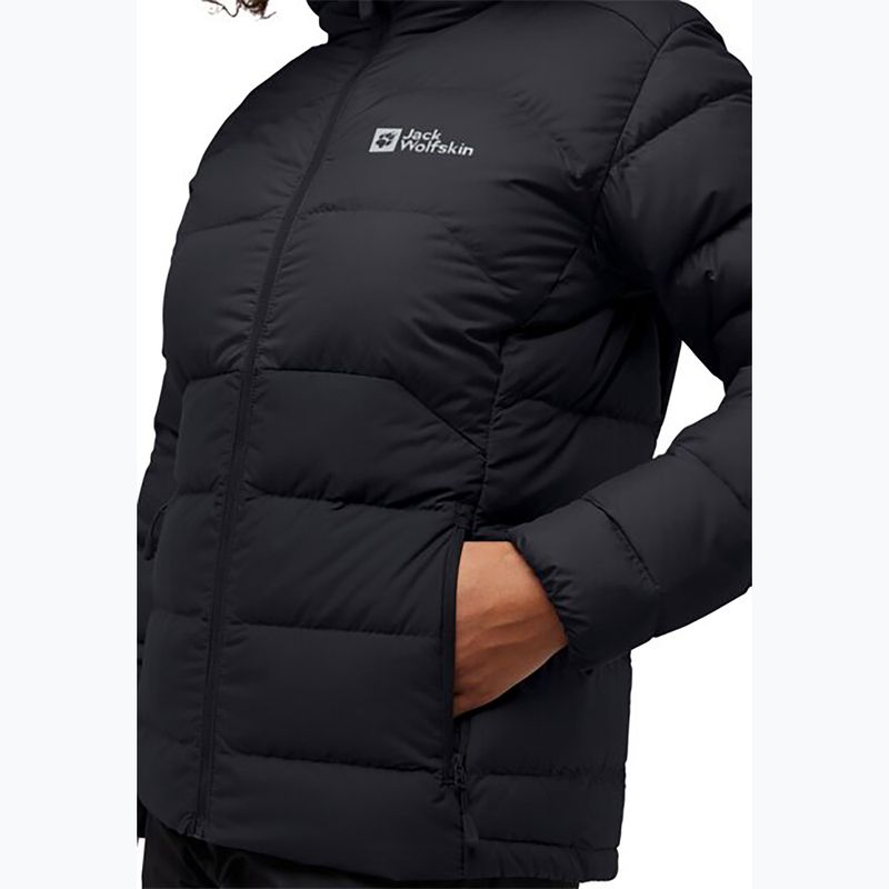 Пуховик жіночий Jack Wolfskin Ather Down Hoody black 3