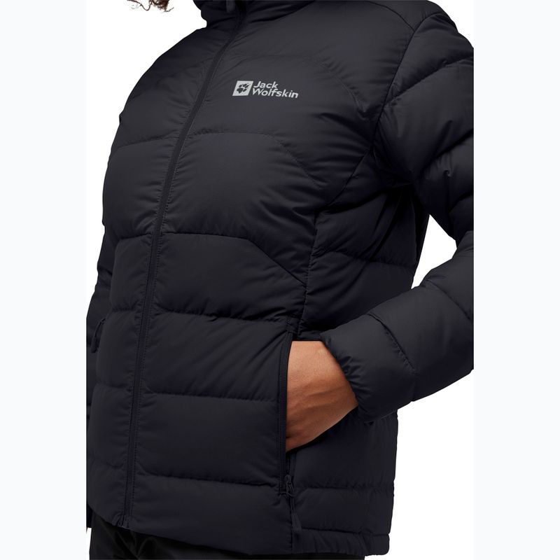 Пуховик жіночий Jack Wolfskin Ather Down Hoody black 7
