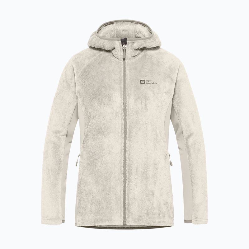 Кофта флісова жіноча Jack Wolfskin Rotwand Hooded Fz seal 5