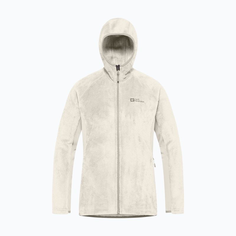 Кофта флісова жіноча Jack Wolfskin Rotwand Hooded Fz seal 6