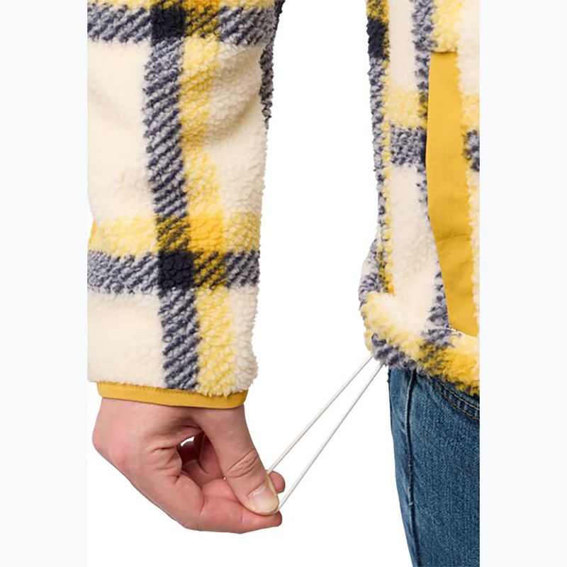 Кофта флісова чоловіча Jack Wolfskin Felslicht Check panna cotta 4