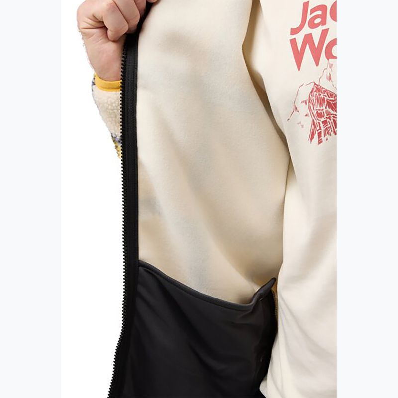 Кофта флісова чоловіча Jack Wolfskin Felslicht Check panna cotta 5