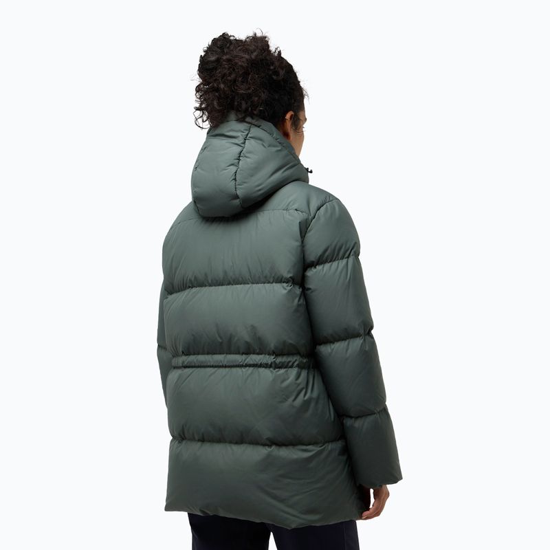 Пуховик жіночий Jack Wolfskin Kirschallee slate green 2