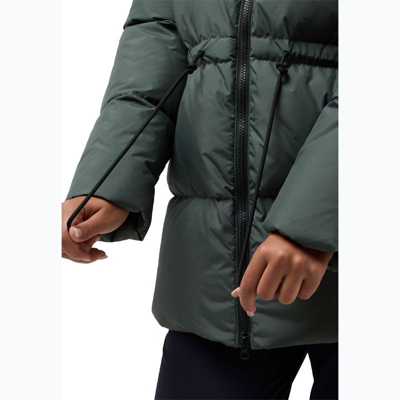 Пуховик жіночий Jack Wolfskin Kirschallee slate green 5