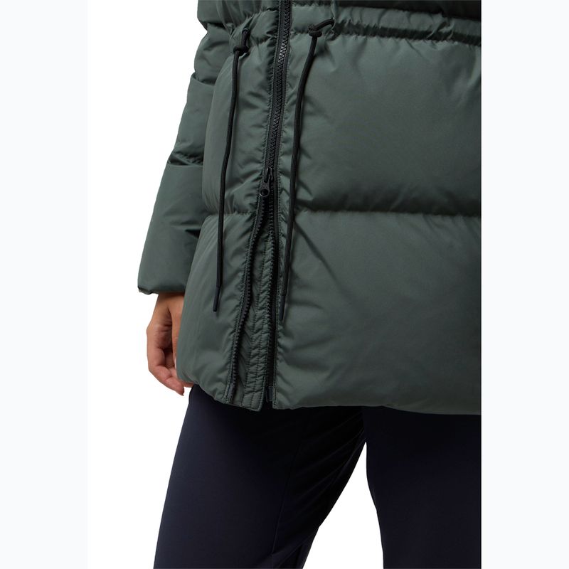 Пуховик жіночий Jack Wolfskin Kirschallee slate green 8