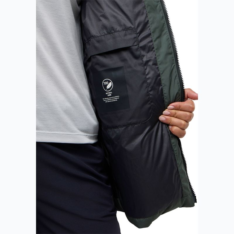 Пуховик жіночий Jack Wolfskin Kirschallee slate green 9