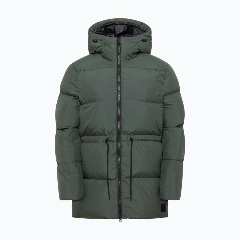 Пуховик жіночий Jack Wolfskin Kirschallee slate green 10
