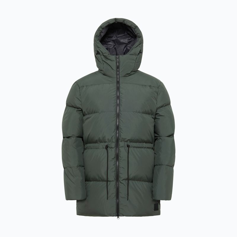 Пуховик жіночий Jack Wolfskin Kirschallee slate green 11