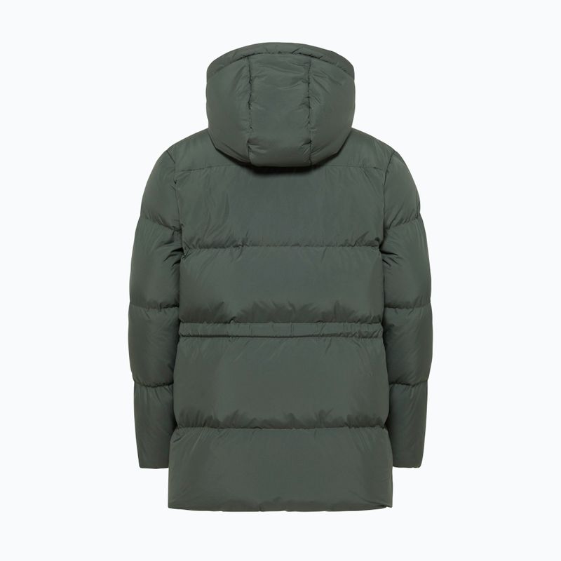 Пуховик жіночий Jack Wolfskin Kirschallee slate green 12