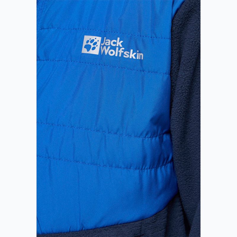Куртка гібридна  дитяча Jack Wolfskin Haldor Hybrid crisp cobalt 5