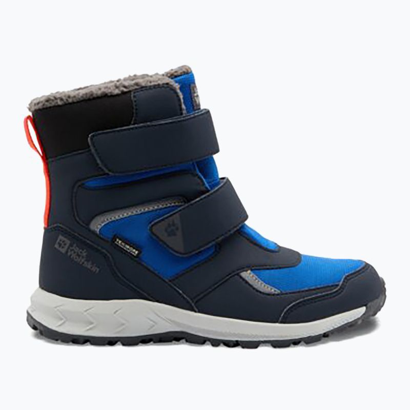 Дитячі снігові черевики Jack Wolfskin Woodland WT Texapore High VC crisp cobalt 8