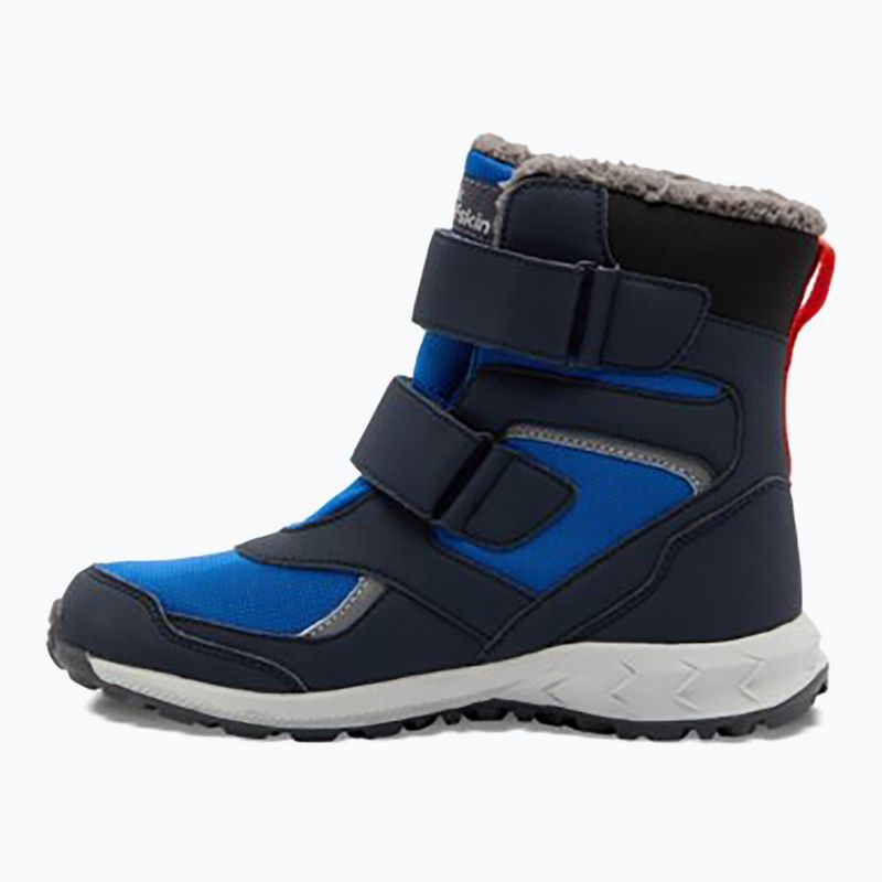 Дитячі снігові черевики Jack Wolfskin Woodland WT Texapore High VC crisp cobalt 9