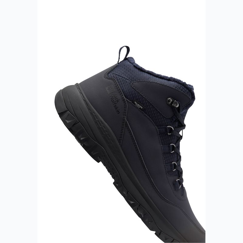 Черевики чоловічі Jack Wolfskin Everquest Texapore Mid dark navy 9