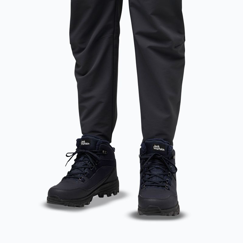 Черевики чоловічі Jack Wolfskin Everquest Texapore Mid dark navy 10