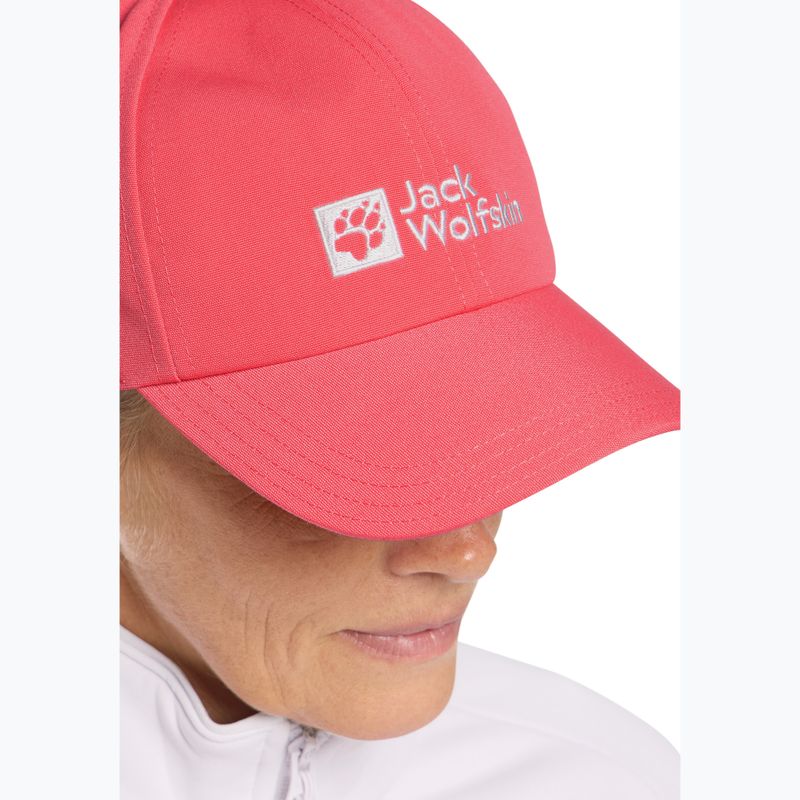 Кепка Jack Wolfskin Baseball Cap sunset coral 5