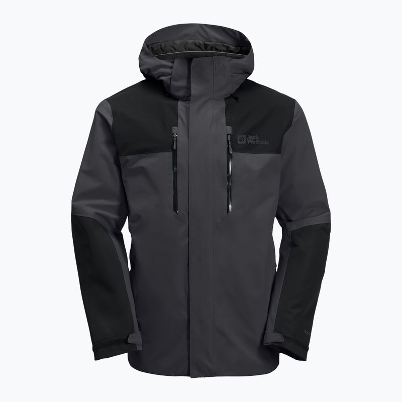 Куртка-дощовик чоловіча Jack Wolfskin Jasper 2L phantom 7