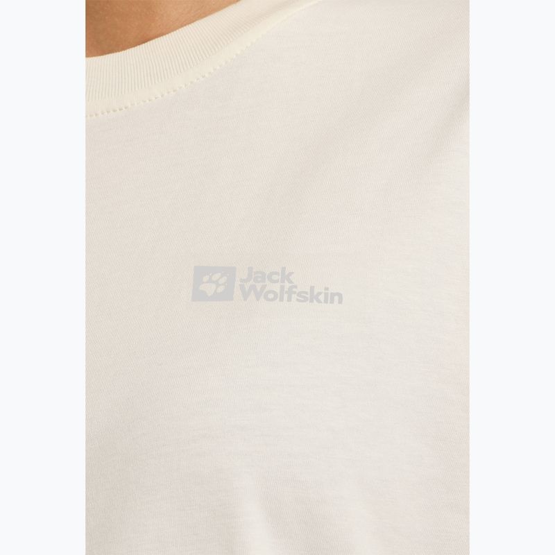 Футболка жіноча Jack Wolfskin Essential cotton white 6