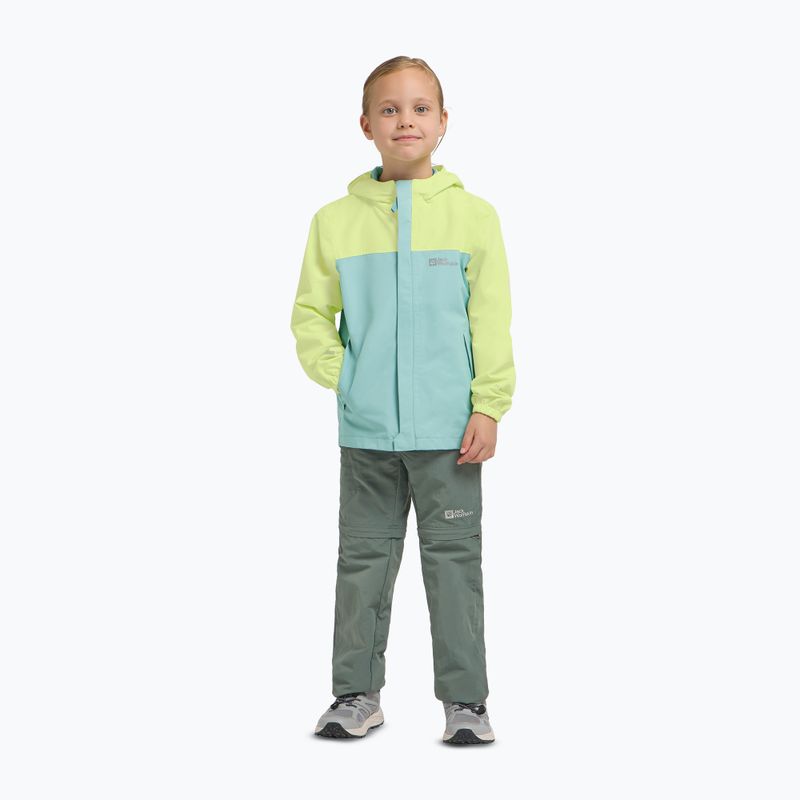 Куртка-дощовик дитяча Jack Wolfskin Tucan soft jade 2