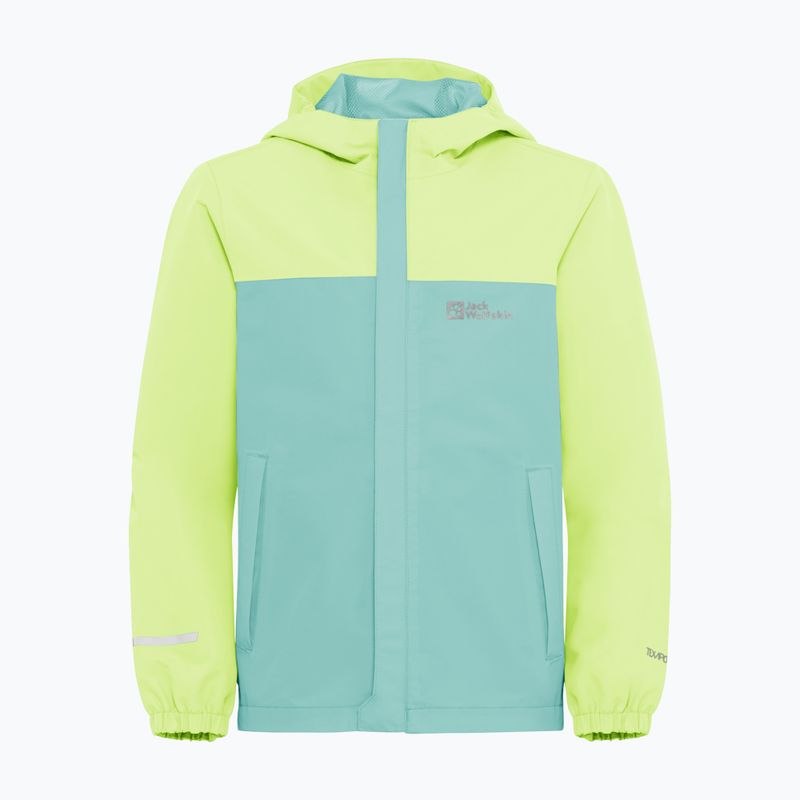 Куртка-дощовик дитяча Jack Wolfskin Tucan soft jade 12