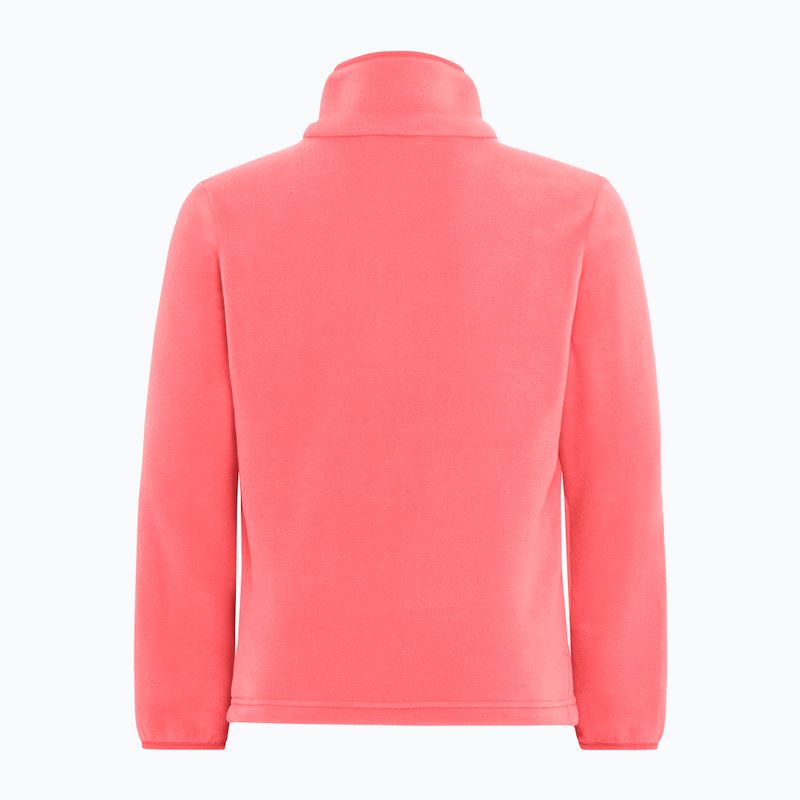 Дитяча флісова кофта Jack Wolfskin Taunus sunset coral 2