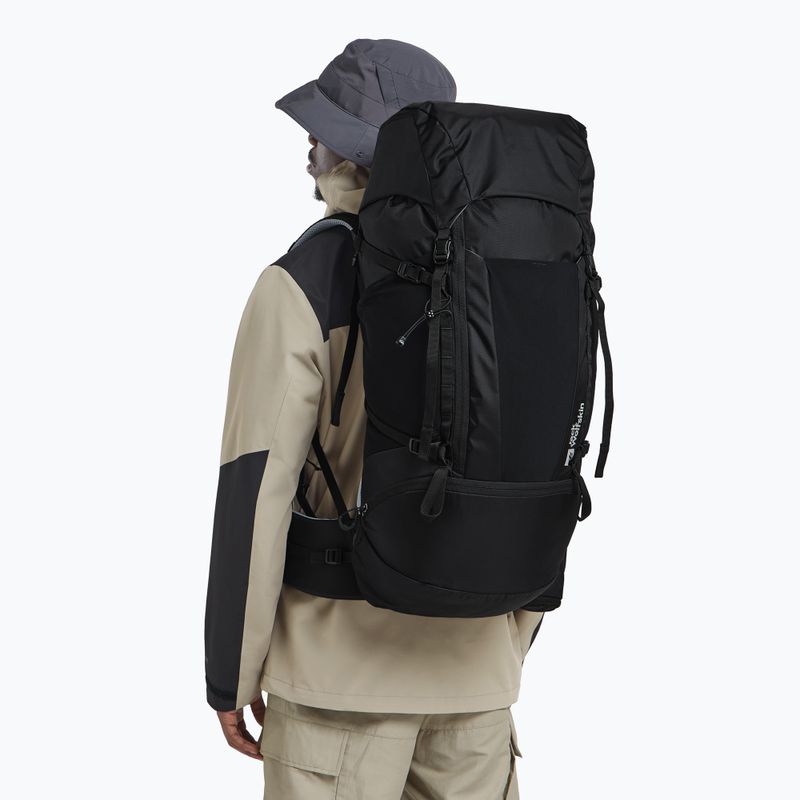 Рюкзак трекінговий Jack Wolfskin Trailflair 50 л black 11