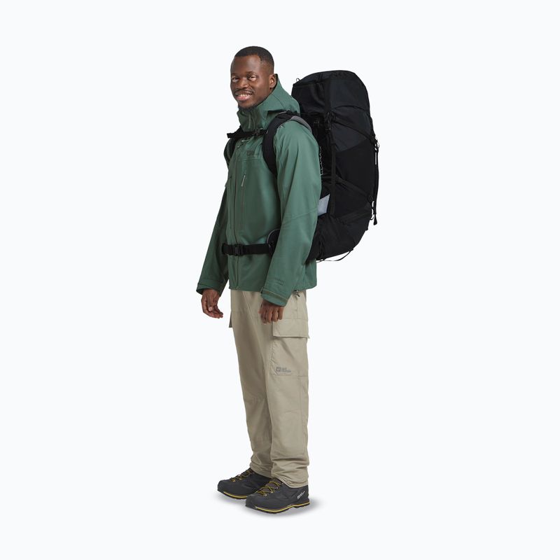 Рюкзак трекінговий Jack Wolfskin Trailflair Pro 60 л black 17