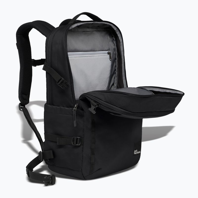 Рюкзак міський Jack Wolfskin Sierra 32 л чорний 9