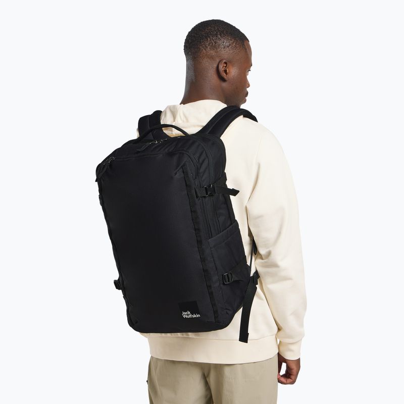 Рюкзак міський Jack Wolfskin Sierra 32 л чорний 10