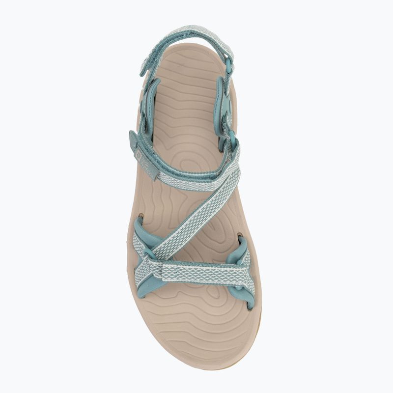Сандалі жіночі Jack Wolfskin Lakewood Ride soft jade 5