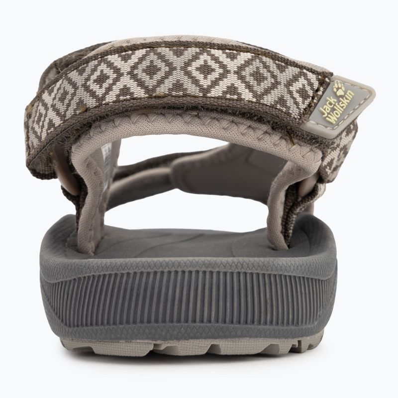 Сандалі жіночі Jack Wolfskin Wave Breaker cold coffee 6
