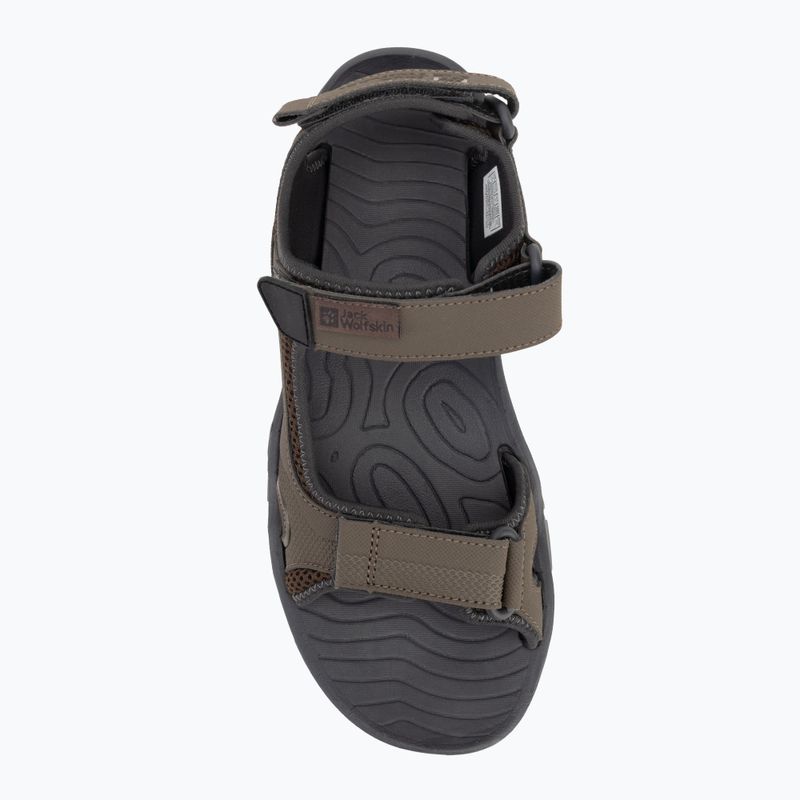 Сандалі чоловічі Jack Wolfskin Lakewood Cruise cold coffee 5