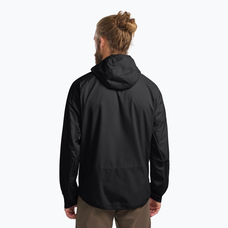Куртка вітровка чоловіча Jack Wolfskin Prelight Octa black 3