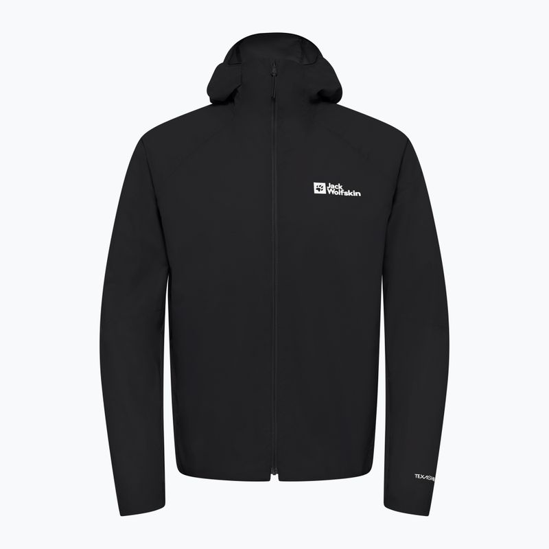 Куртка вітровка чоловіча Jack Wolfskin Prelight Octa black 6