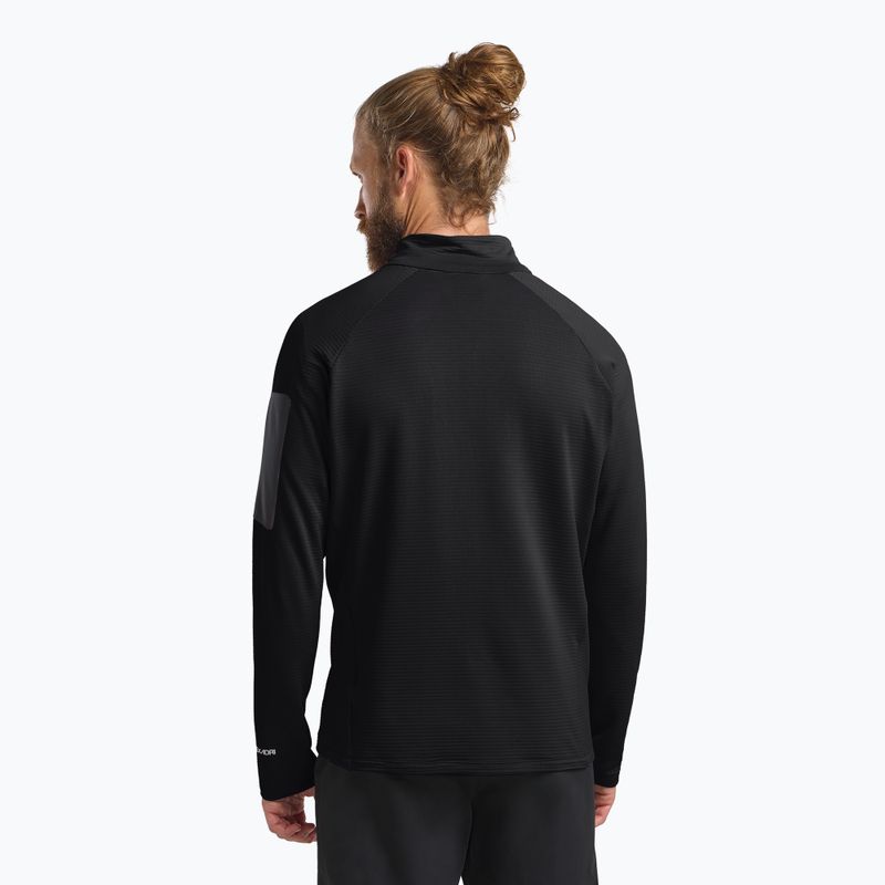 Кофта трекінгова чоловіча Jack Wolfskin Prelight Full Zip black 3